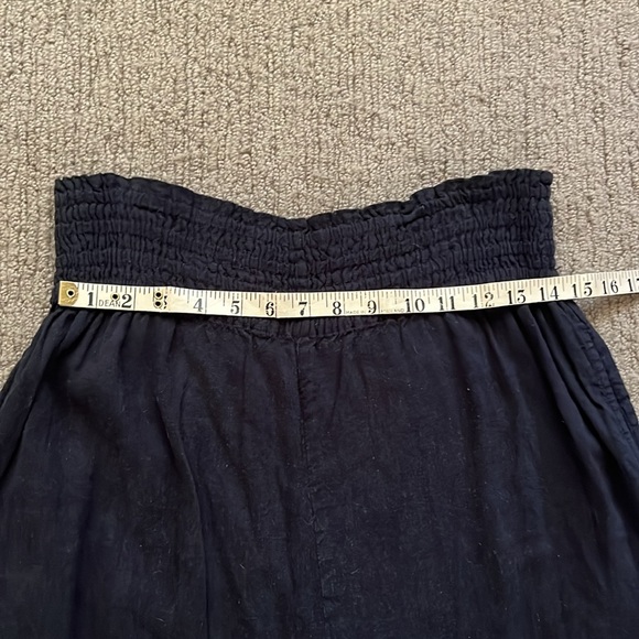 Kaliyana Wide Leg Black Crinkle Pants - Picture 5 of 9